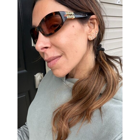 MIU MIU Glimpse D-frame acetate sunglasses - Picture 10 of 10